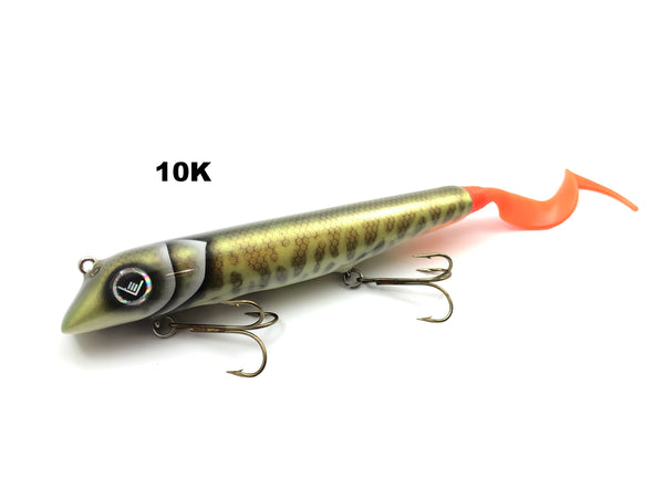 Bangarang Custom Baits - 8" Fr8 Train Grubtail