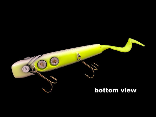 Bangarang Custom Baits - 8" Fr8 Train Grubtail