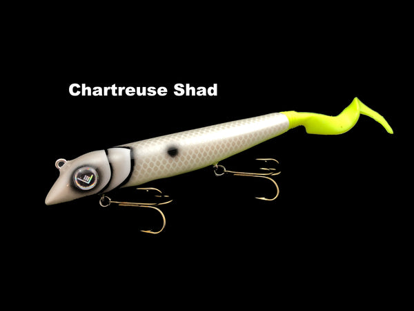 Bangarang Custom Baits - 8" Fr8 Train Grubtail
