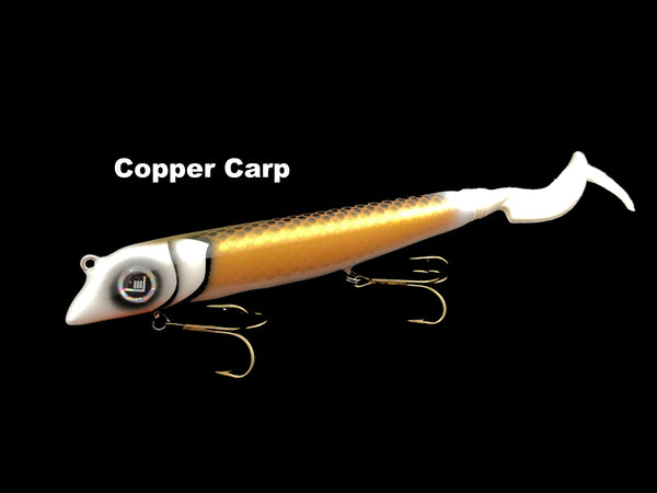 Bangarang Custom Baits - 8" Fr8 Train Grubtail