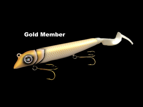 Bangarang Custom Baits - 8" Fr8 Train Grubtail