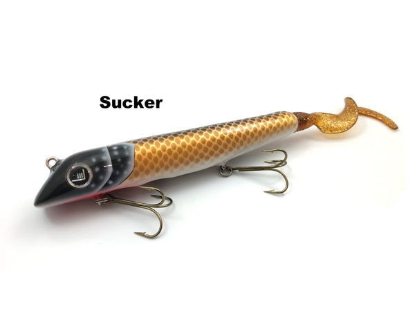 Bangarang Custom Baits - 8" Fr8 Train Grubtail