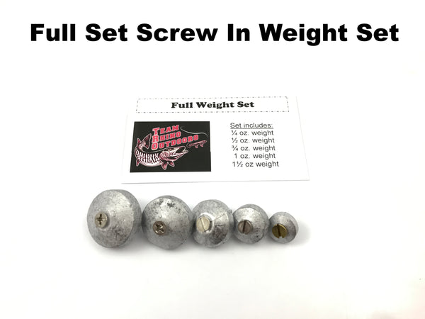 TRO - Full Set Screw in Weight Set