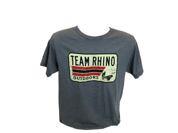 TRO - Heather Grey License Plate  Bi Blend T Shirt