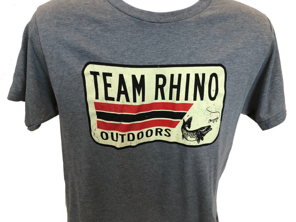 TRO - Heather Grey License Plate  Bi Blend T Shirt
