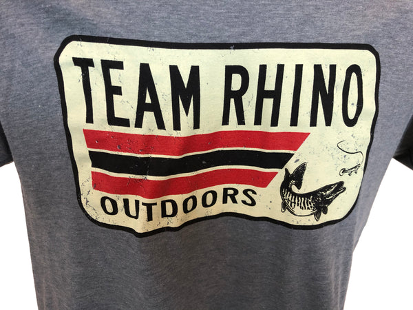 TRO - Heather Grey License Plate  Bi Blend T Shirt