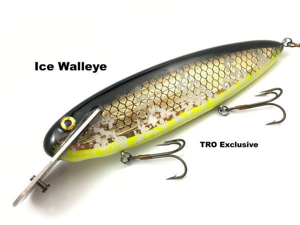 Supernatural Big Baits 10" Headlock - Ice Walleye