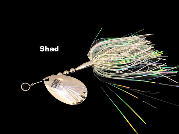 Llungen Lures Hybrid Bottle Rocket Single Fluted Blade