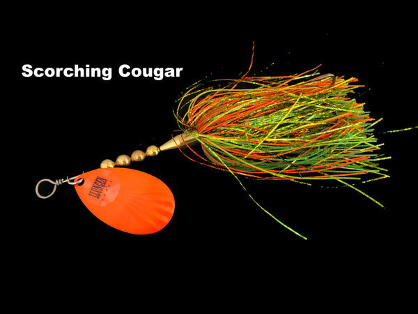 Llungen Lures Hybrid Bottle Rocket Single Fluted Blade