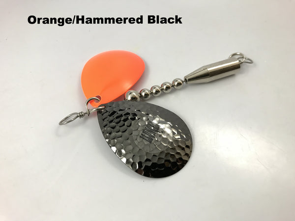 Llungen #8 Osprey Blade Attachment - Orange/Hammered Black