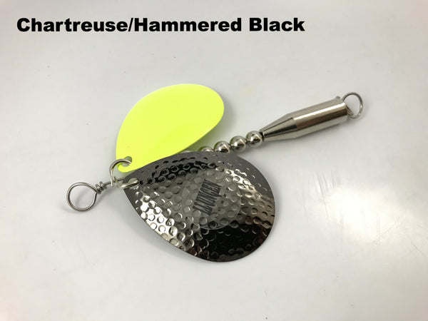Llungen #8 Osprey Blade Attachment - Chartreuse/Hammered Black