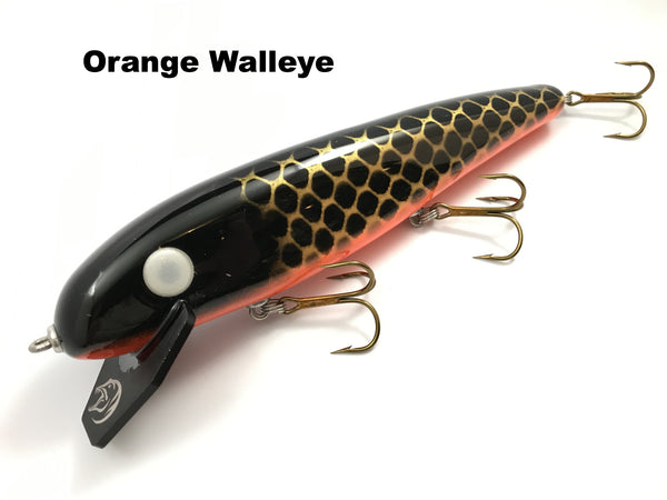 Phantom Lures 10" Hex - Orange Walleye