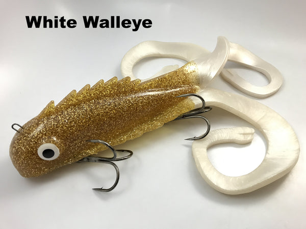 Chaos Tackle Monster Medussa - White Walleye