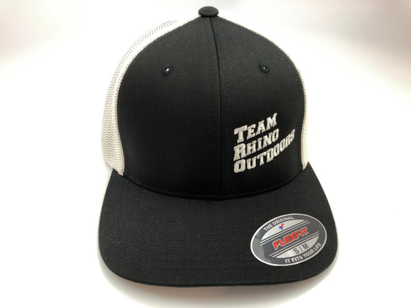 Team Rhino Outdoors Flex Fit Hat w/white TRO letter logo (2 sizes)