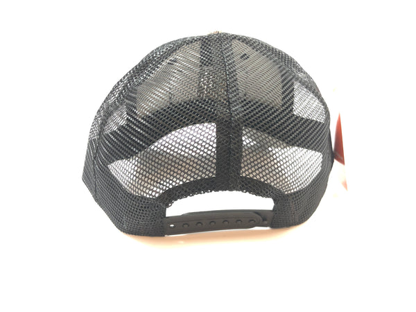 TRO Adjustable Grey/Black Mesh - Black/White Woven Label