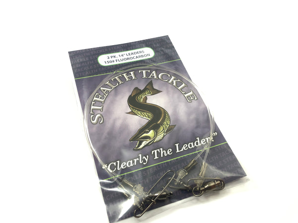 Stealth Tackle - 150# Fluorocarbon Leader (2 pack ST150)