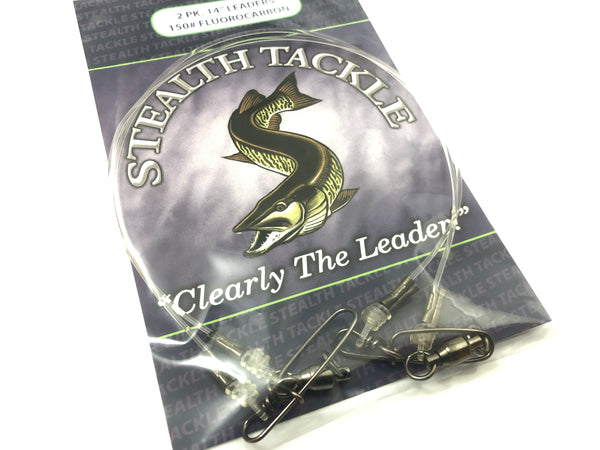 Stealth Tackle - 150# Fluorocarbon Leader (2 pack ST150)