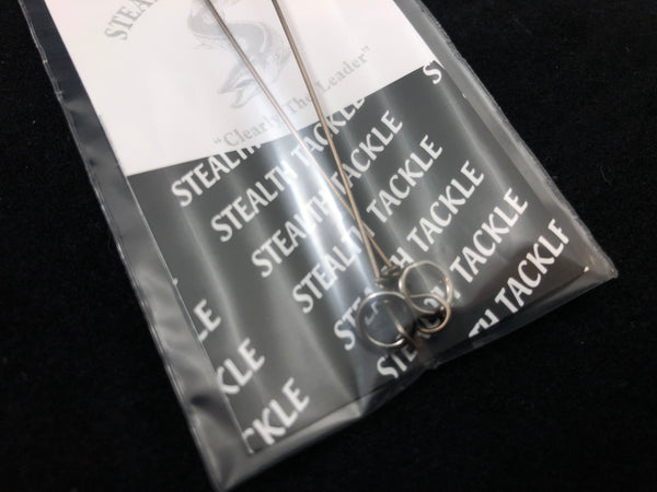 Stealth Tackle - Spring/Rattle Bait Leader 174# (2 pack ST174S)