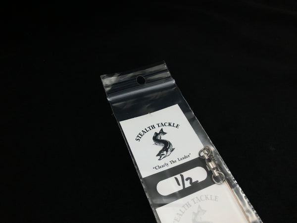 Stealth Tackle - 1/2 oz Solid Wire Weighted Leader (ST240W1)