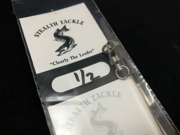 Stealth Tackle - 1/2 oz Solid Wire Weighted Leader (ST240W1)