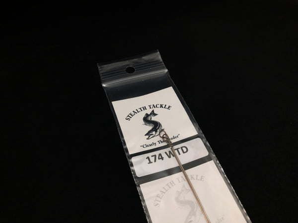 Stealth Tackle - 174# WTD Solid Wire Leaders (2 pack ST174G)