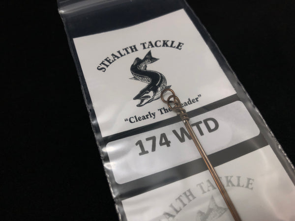 Stealth Tackle - 174# WTD Solid Wire Leaders (2 pack ST174G)