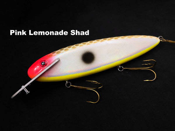 Supernatural Big Baits 10" Mattlock - Pink Lemonade Shad