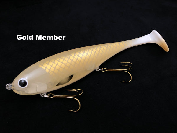 Musky Innovations Magnum Shallow Swimmin' Dawg - Gold Member