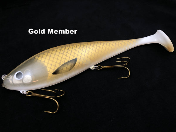 Musky Innovations Magnum Swimmin' Dawg - Gold Member