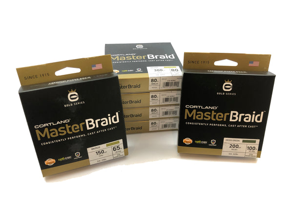 Cortland Master Braid (65# - 80# - 100#)