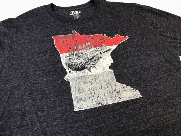 Team Rhino Outdoors - Dark Navy TRO Minnesota Short Sleeve T (Small and Medium Only)