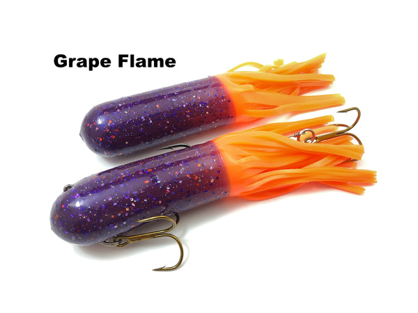 Red October Baits 7.5" Ninja Tubes Shallow