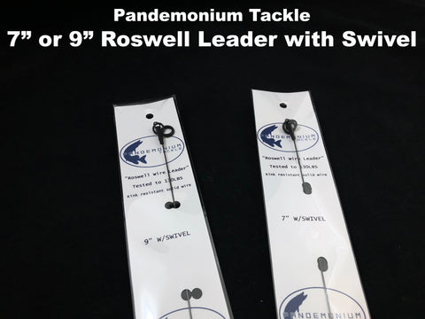 Pandemonium Tackle 7" or  9" Roswell Leader with SWIVEL