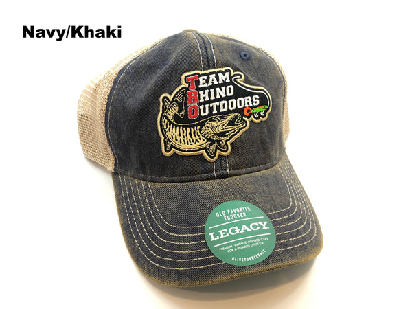 TRO - Patch Logo Legacy Old Favorite Trucker Hat (Multiple Colors)
