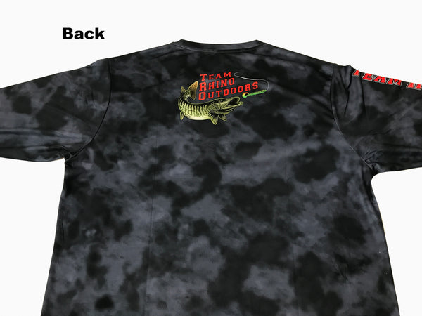 TRO - Black Grey Scale Long Sleeve Performance T (Small Only)