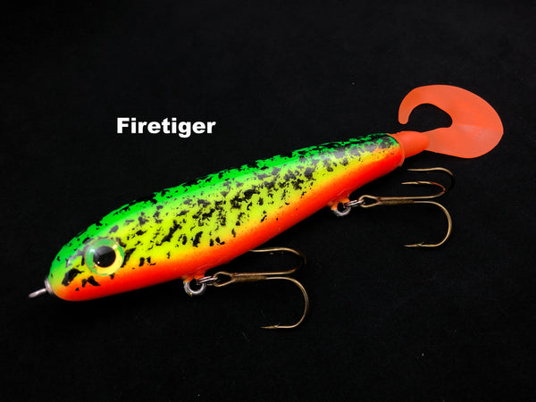 Phantom Lures 6" Phantom Soft Tail - Firetiger