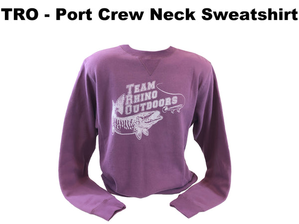 Team Rhino Outdoors - Port Crew Neck Sweatshirt (L and XL Only)