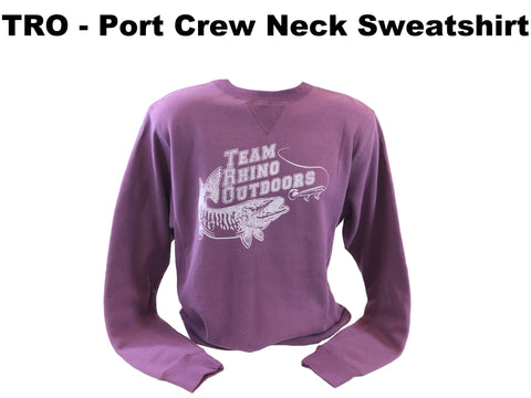 Team Rhino Outdoors - Port Crew Neck Sweatshirt