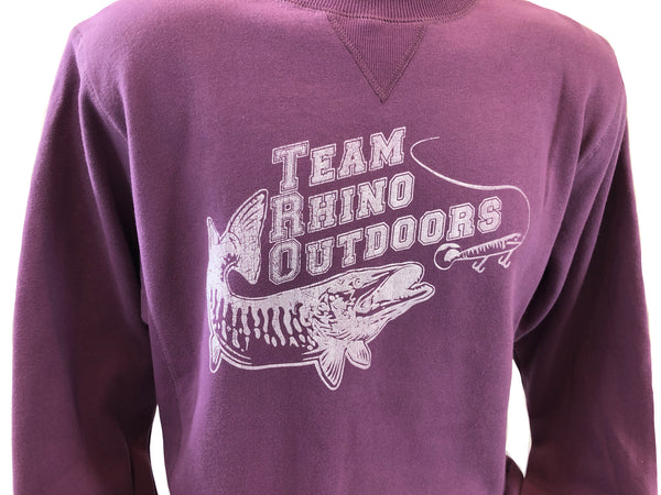 Team Rhino Outdoors - Port Crew Neck Sweatshirt (L and XL Only)