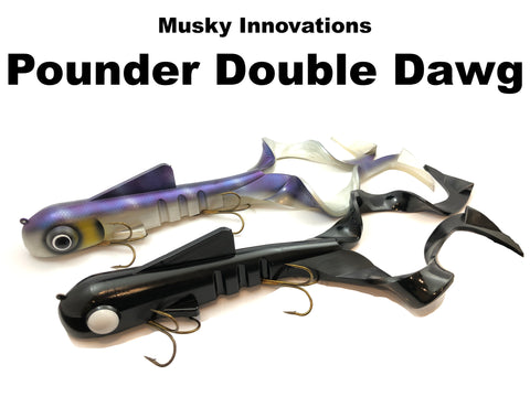 Musky Innovations Pounder Double Dawg