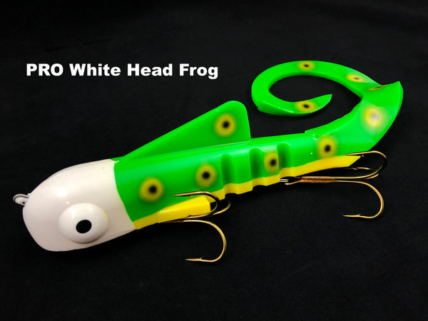 Musky Innovations PRO Mag Dawgs - PRO White Head Frog