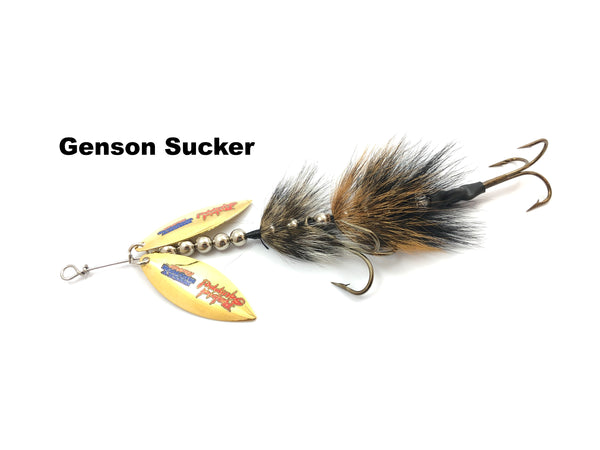 Musky Mayhem Tackle 8" Double WILLOW Rabid Squirrel