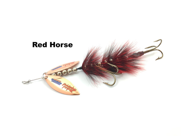 Musky Mayhem Tackle 8" Double WILLOW Rabid Squirrel