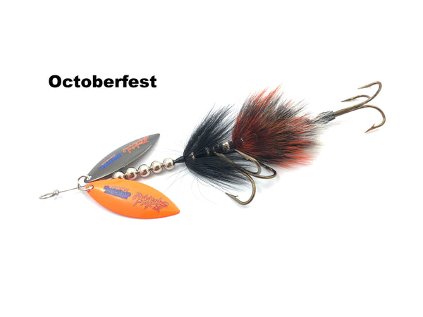 Musky Mayhem Tackle 8" Double WILLOW Rabid Squirrel