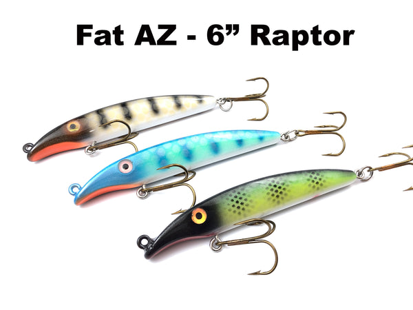 Fat AZ Musky Products 6" Raptor