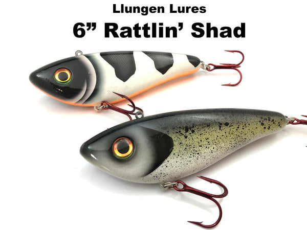 Llungen Lures 6" Rattlin' Shad