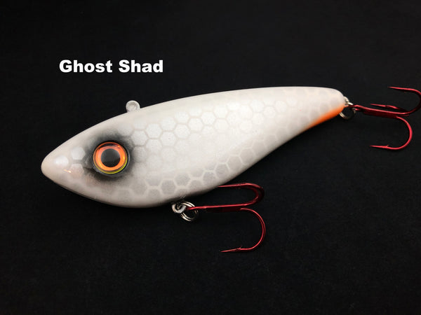 Llungen Lures 6" Rattlin' Shad - Ghost Shad