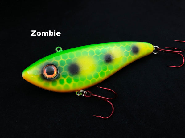 Llungen Lures 6" Rattlin' Shad - Zombie