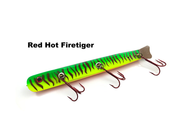 Suick Lures 10" RED HOT Weighted Thriller