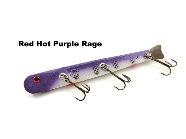 Suick Lures 10" RED HOT Weighted Thriller